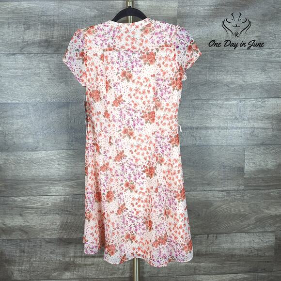 MSK Petite Short Sleeve Mini Dress Size 2P - Picture 2 of 7